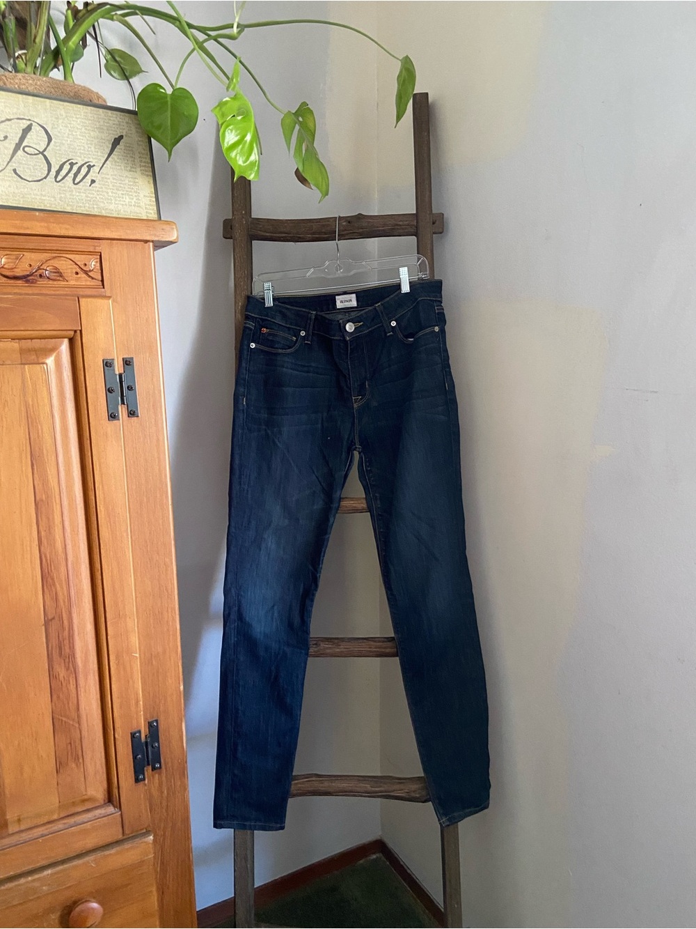Hudson Jeans Women's Dark Blue Skinny Jeans